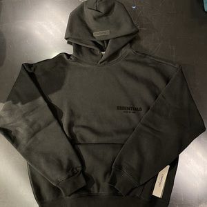 Brand new Black Essentials hoodie